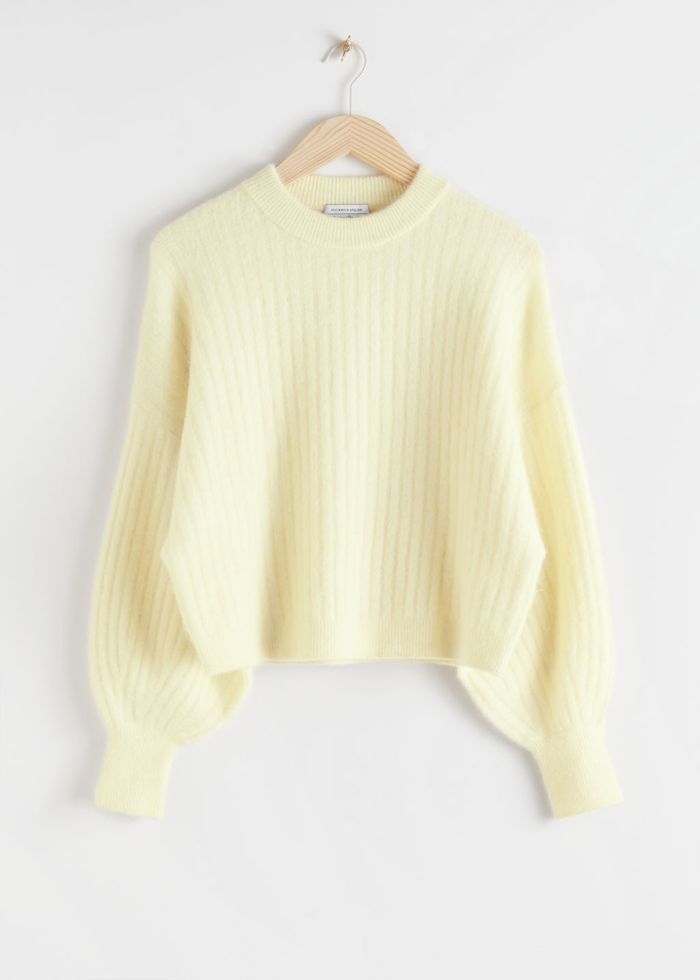 The Cozy Appeal of a Yellow Sweater