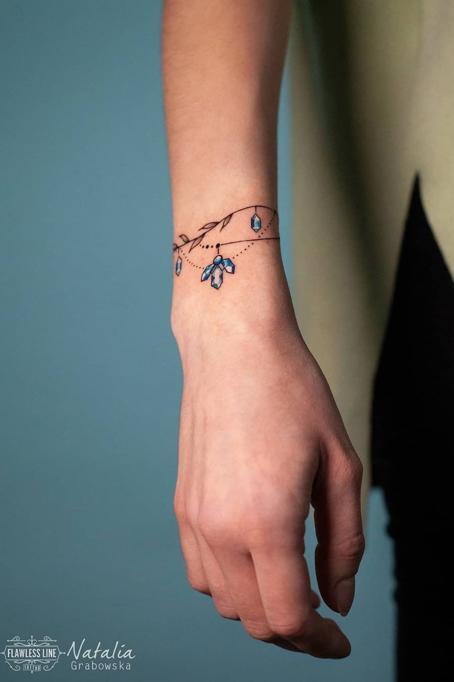 Ankle Bracelet Tattoos