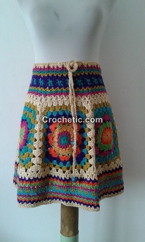 Newest Trendy Crochet skirt pattern