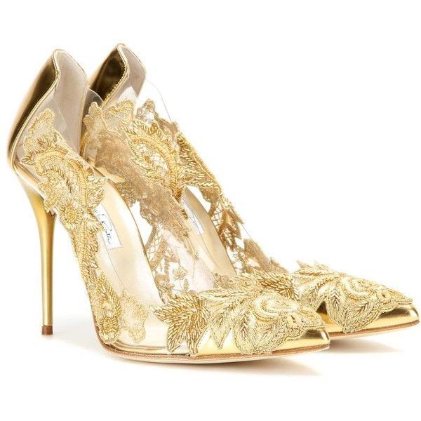 Stepping into Luxury: Gold High Heels
that Shine