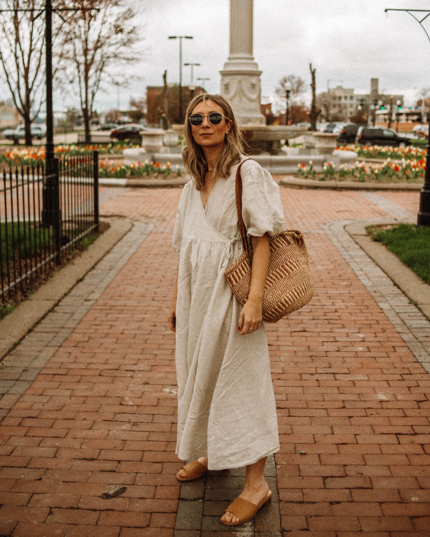 Style with Linen dresses for summer
