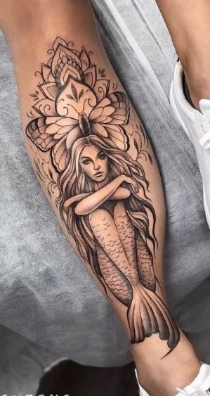 The Mythical Beauty of Mermaid Tattoos