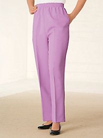 Wear Alfred dunner pants during play and
usual work