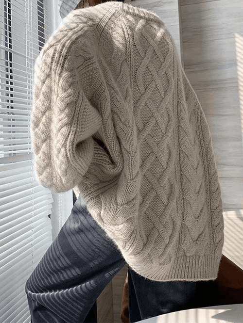 A Good Choice: Cable Knit Jumper