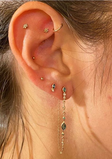 Add a Touch of Celestial Charm with Chic
Constellation Piercings: Delicate and Chic