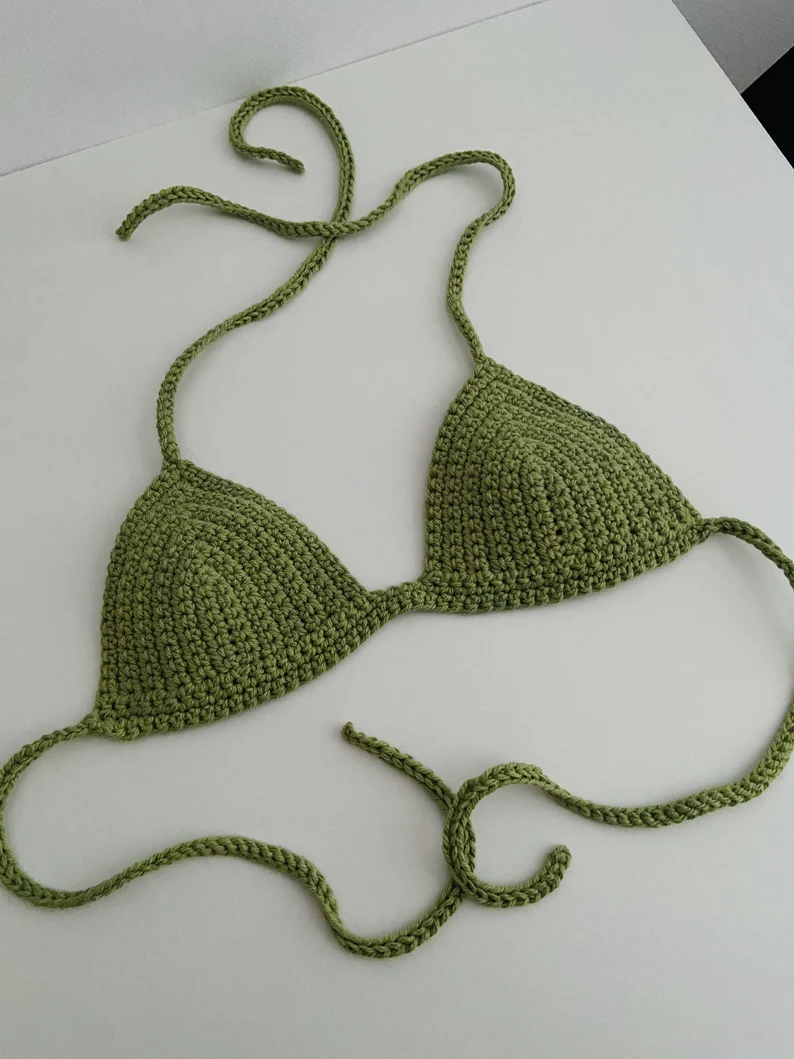 Trendy Crochet Bikini