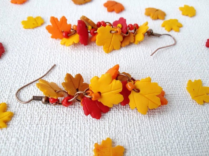 Get into the Spirit of Fall with
Leaf-Inspired Earrings