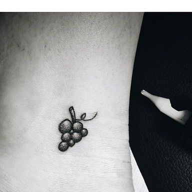 Exotic Grape Tattoo Ideas