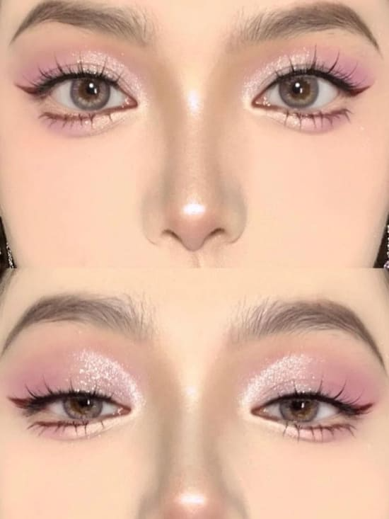 Light Pink Makeup Looks