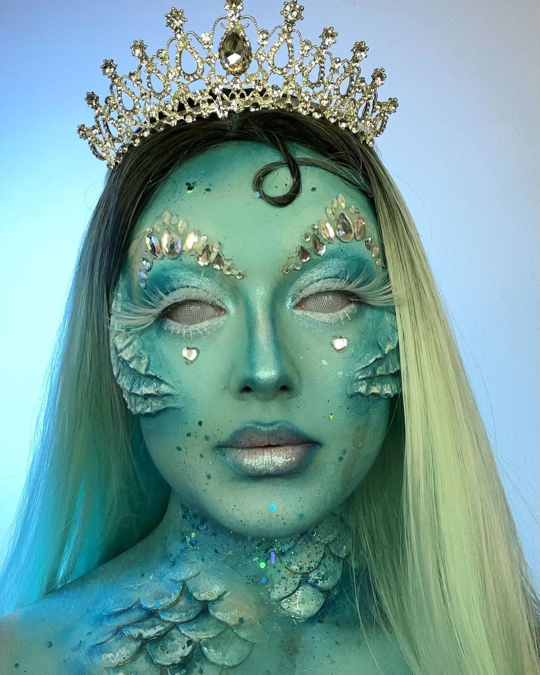 Mermaid Makeup for Halloween