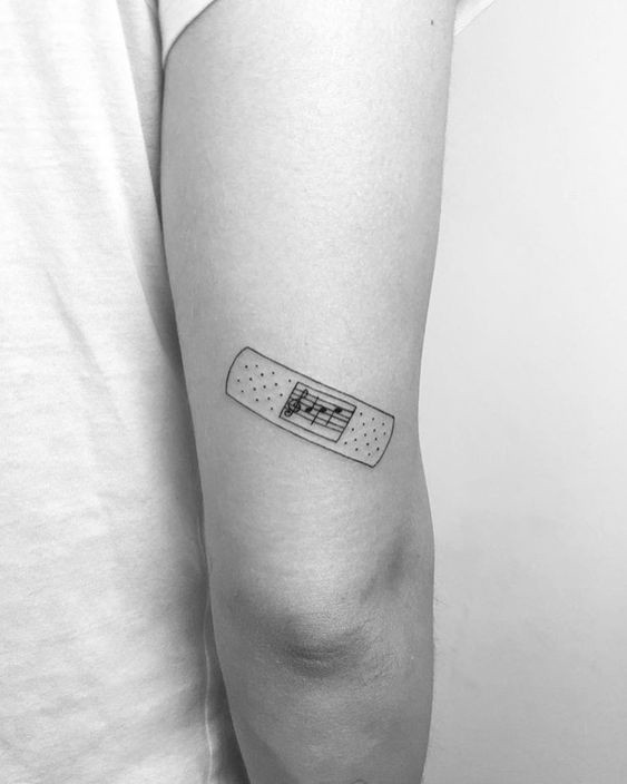 Creative Music Tattoos