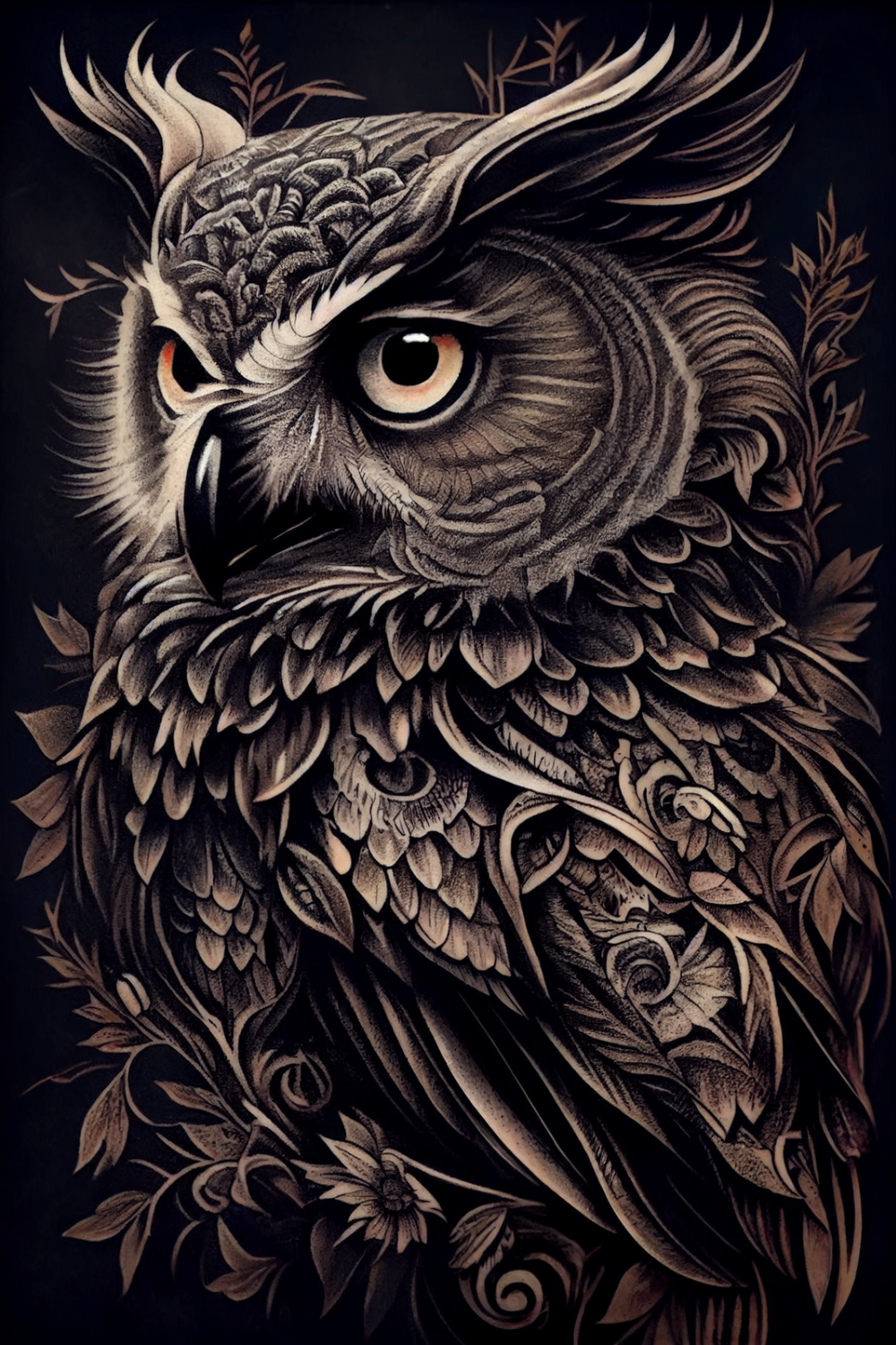 Owl Tattoo Design Ideas