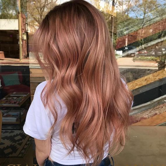 Rose Gold Hair Ideas
