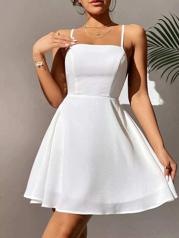 Short white dress- a dress for every
occasion