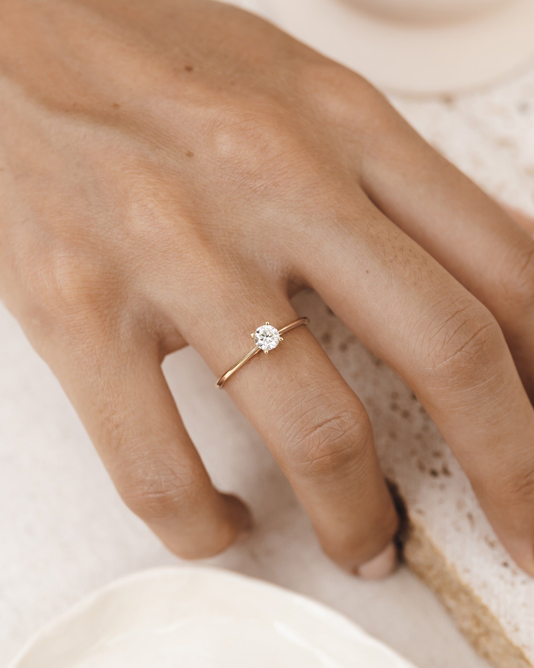 Solitaire Diamond Rings