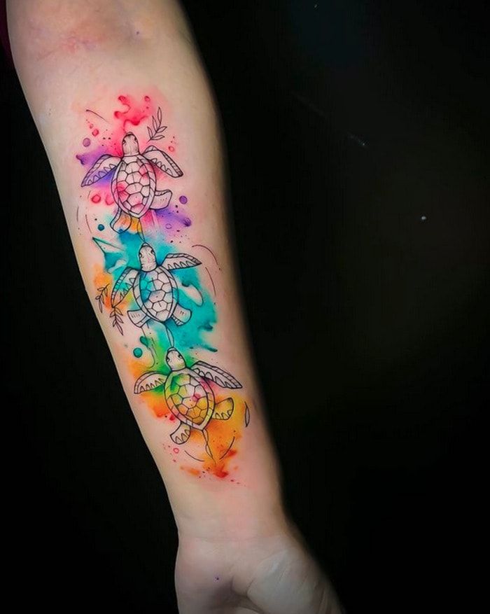 Water Color Tattoo Inspiration
