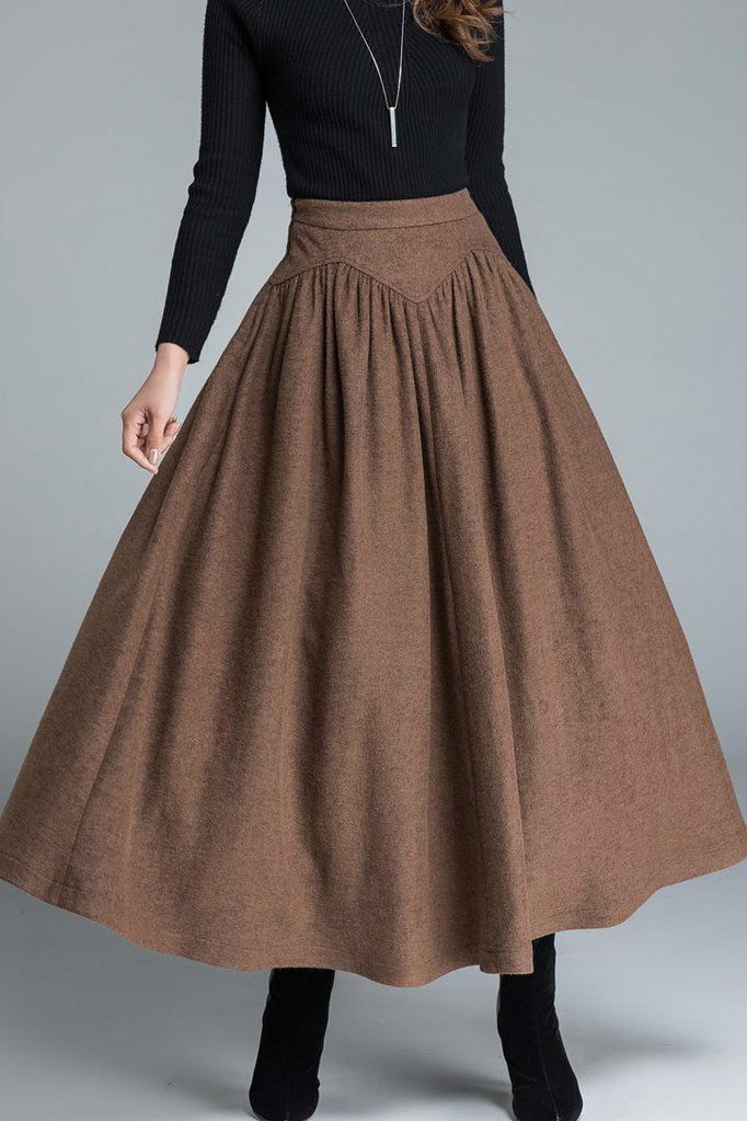 Lovely Winter Skirt Styling Ideas
