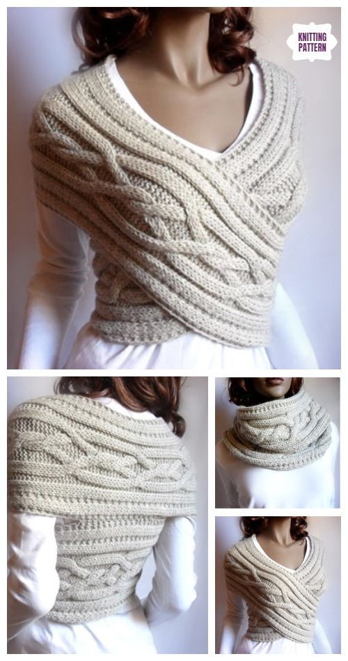 Chunky knit scarf – designer knit scarf