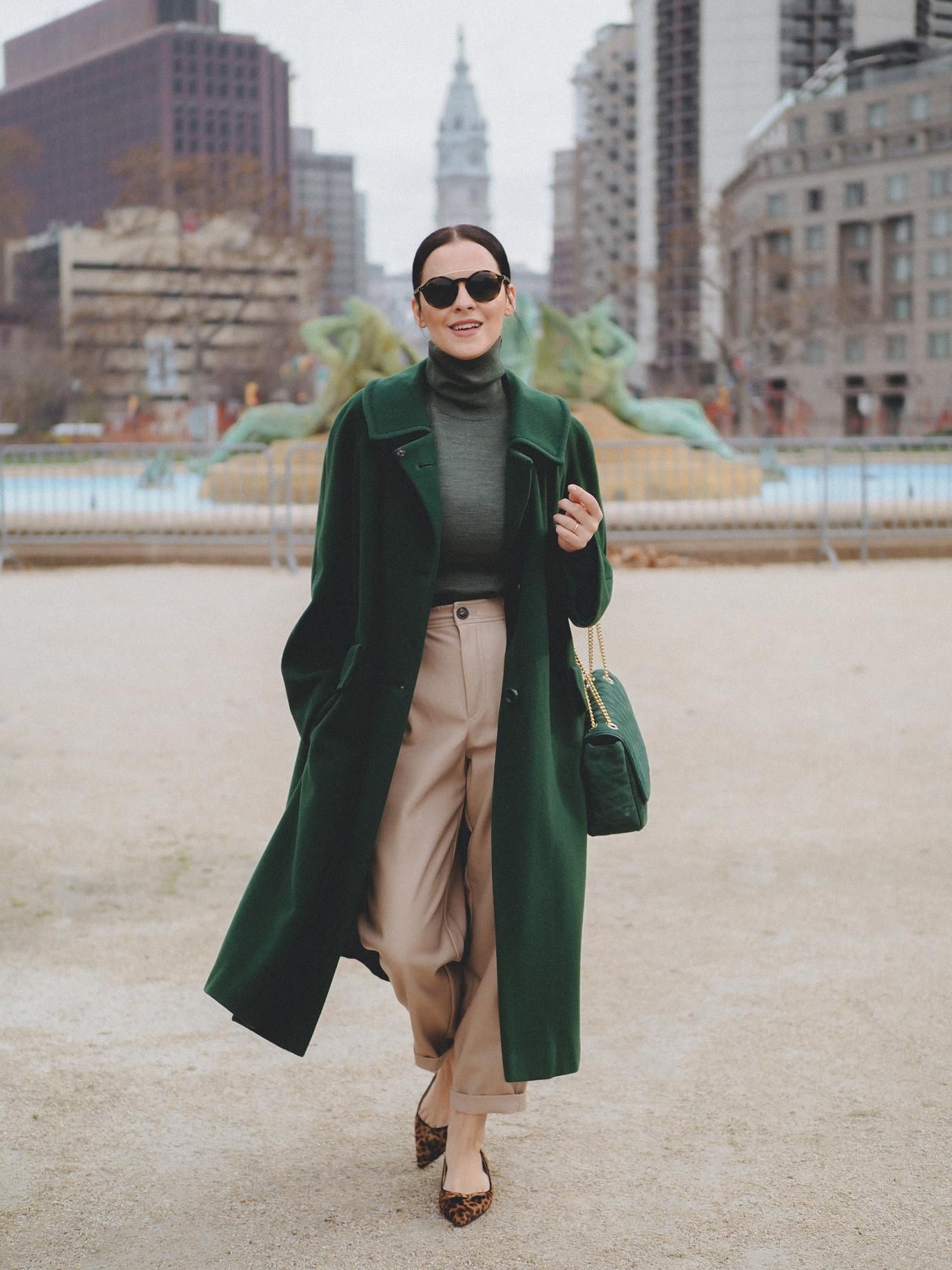 Add new designs to your personality with
green coat