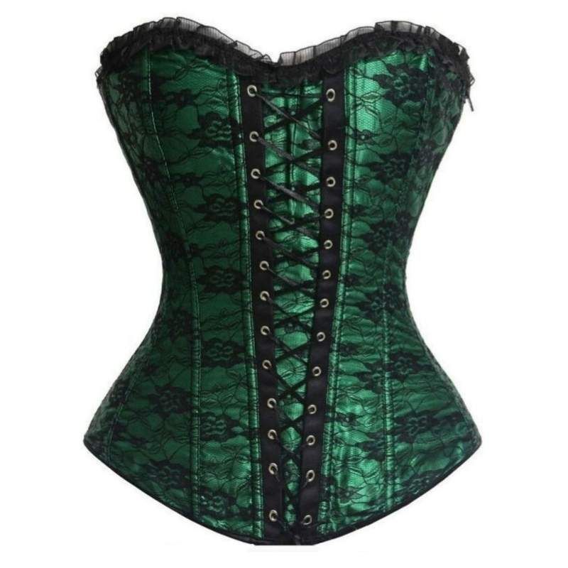 Looks awesome and add grace to yourself
with green corsets