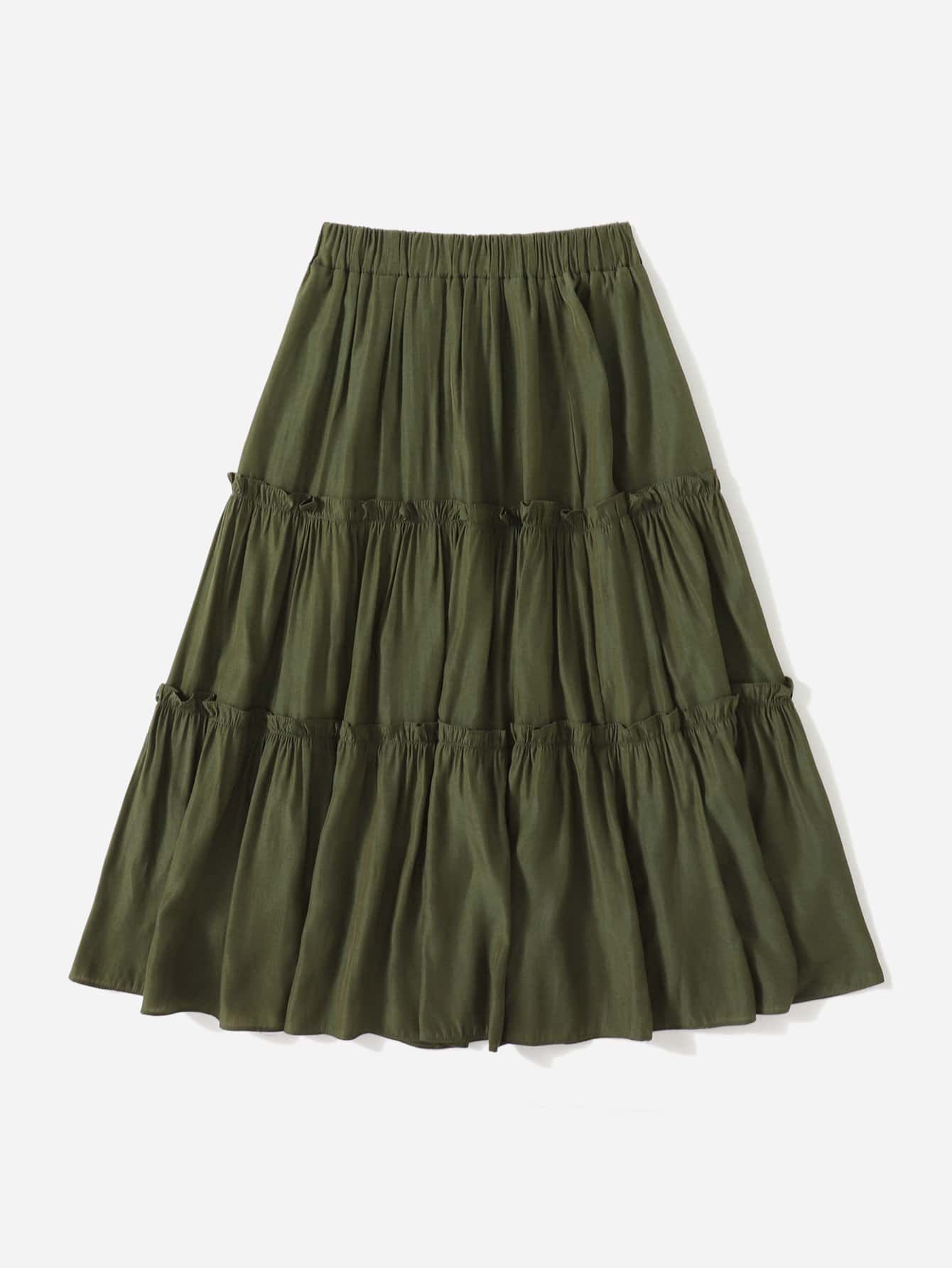 Be a sight of attraction with trendiest
designs of green skirt