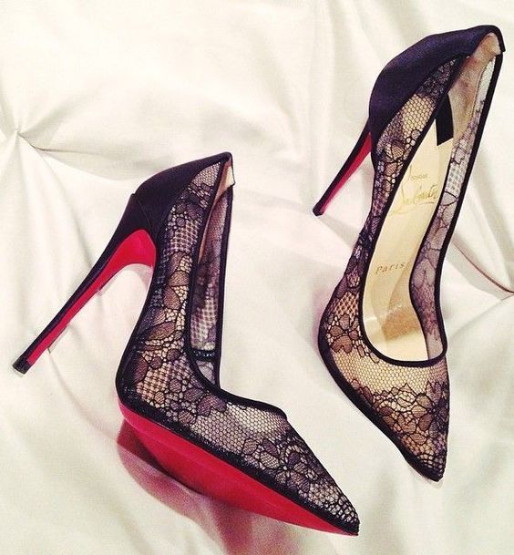 Why every woman must own black heels with
red soles