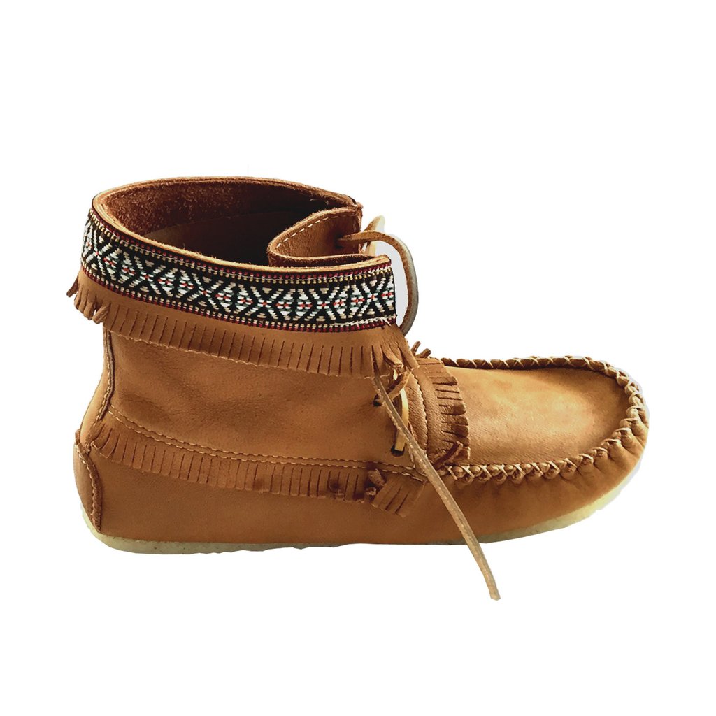 ... menu0027s cork brown leather moccasin boots 137597m-c ... movomti