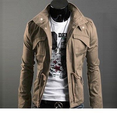 ... menu0027s military style jacket ... lqzpazt