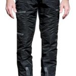 bugle boy black vintage nylon parachute pants with grey zippers dukksip