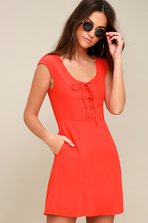 coral u0026 orange dresses|affordable orange u0026 coral dresses at lulus xcnwuzt