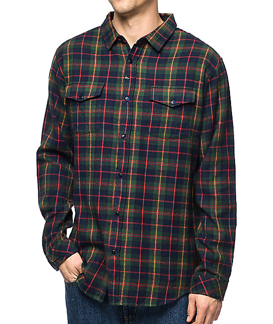 imperial motion townsend navy flannel shirt ... yjhsidb