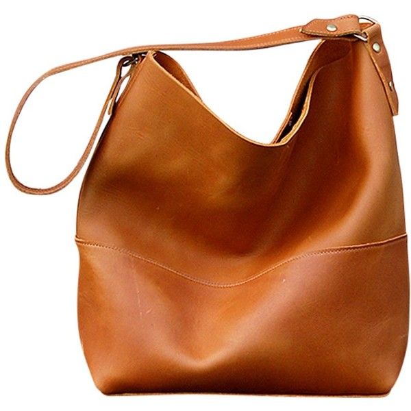 leather bags bubo handmade catalina leather hobo bag (u20ac160) ❤ liked on polyvore  featuring fdlcmjq