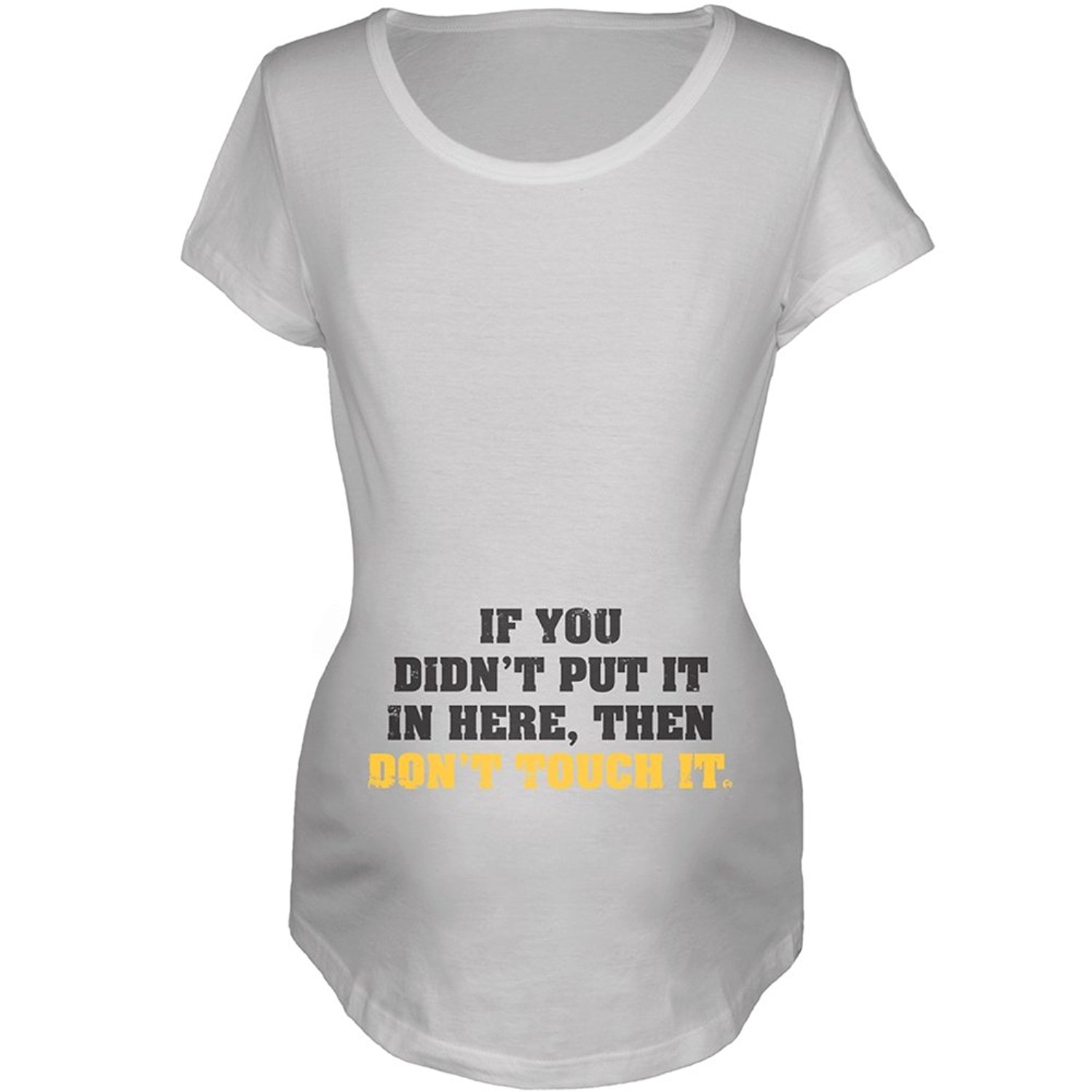 maternity shirts amazon.com: donu0027t touch it maternity shirt: clothing emfexfa