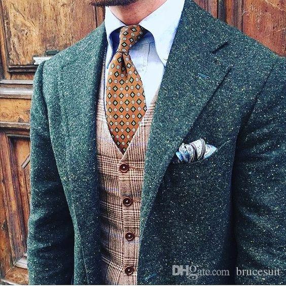 mens tweed jacket 2017 mens green donegal tweed suit custom made brown mens tweed suit gsynijd