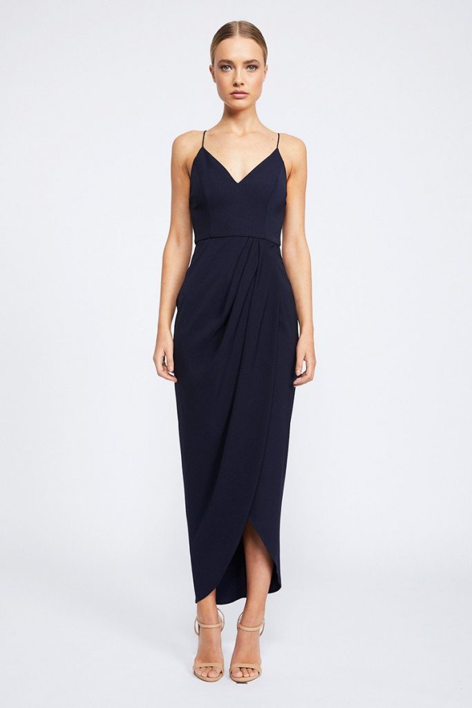 Picking navy dress for right occasion – thefashiontamer.com