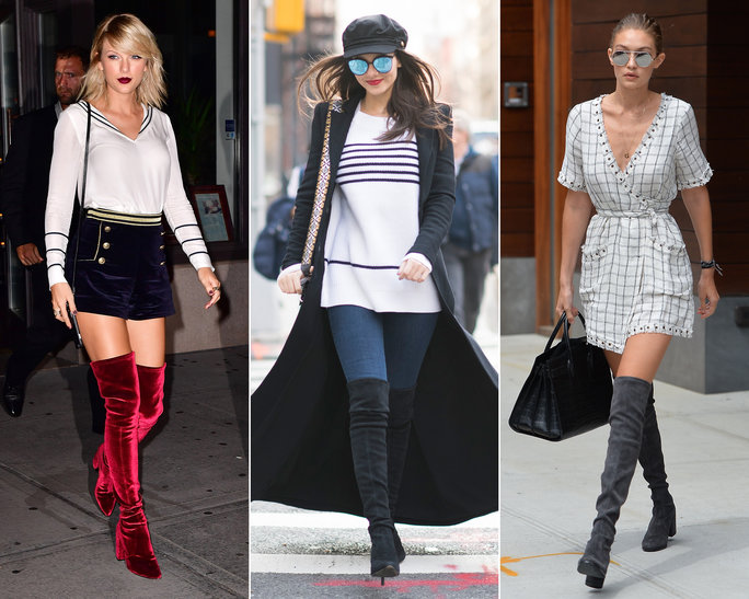 over knee boots where to buy the over-the-knee boots that gigi hadid, taylor swift, and jceascc