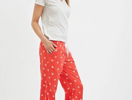 red pajamas womens