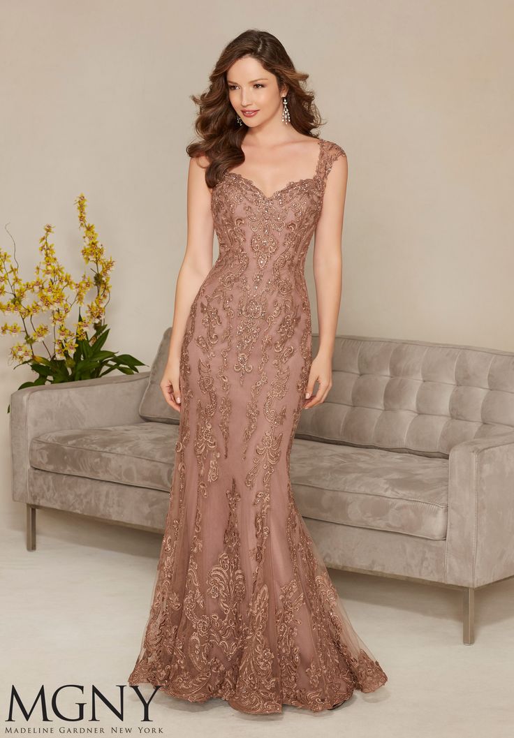 party gowns evening gowns and mother of the bride dresses by mgny net with beaded lwnhfre