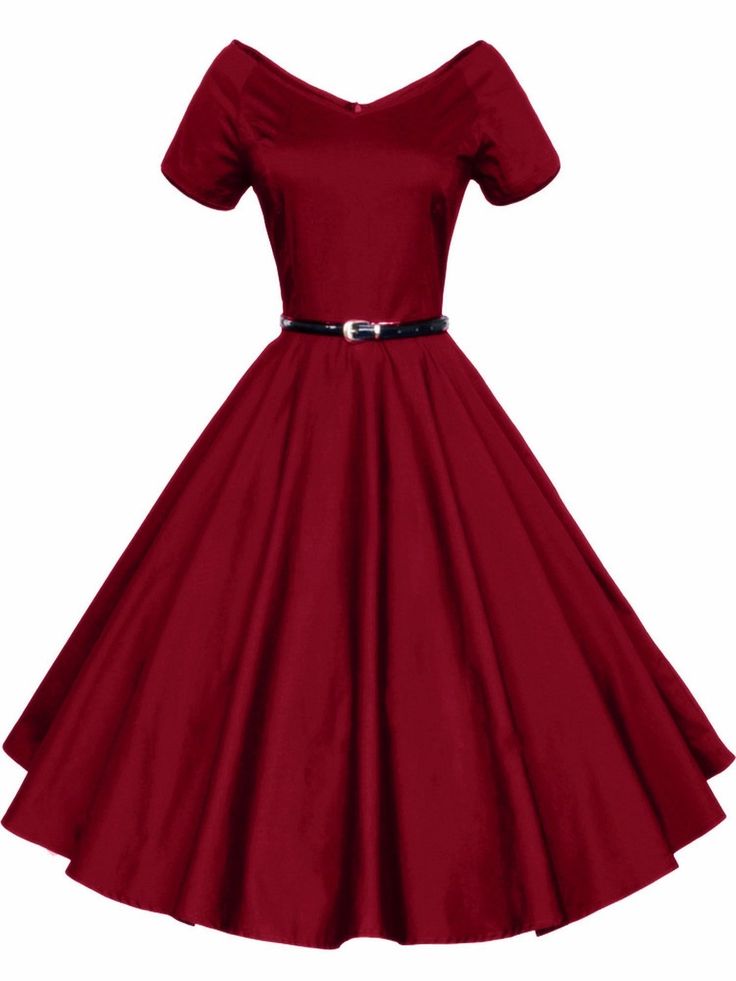 pretty dresses luouse 40s 50s 60s vintage v-neck swing rockabilly pinup ball gown party ovsewzg