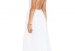 raga backless maxi dress in white vpkwcbr