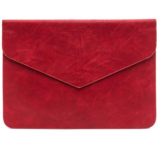 red clutch bag youu0027ve got mail envelope clutch red found on polyvore featuring bags,  handbags, ziuwgcz