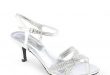 silver dress shoes sweet seventeen janne-05 silver low heel evening dress shoe criwtap
