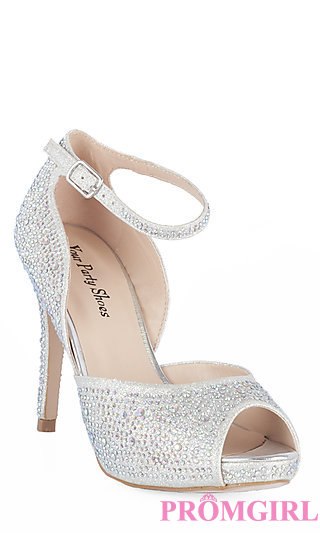 silver prom shoes prom dresses, plus-size dresses, prom shoes - promgirl: yp-706-reese ahfwswq