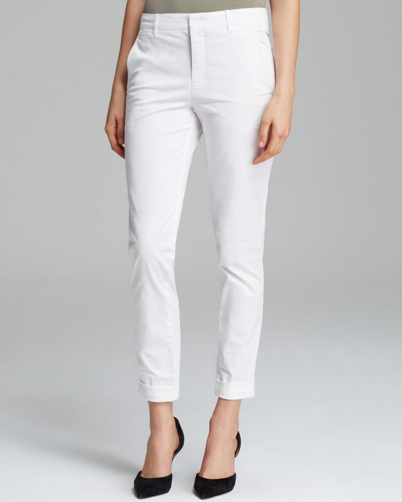 White pants- look fabulous and confident – thefashiontamer.com