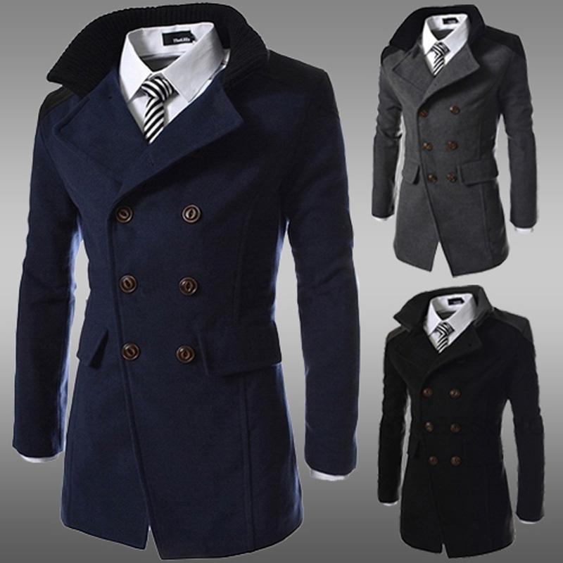 winter coats for men 2018 men jacket coat slim fit men casual trench coat mens winter coats kviokoc