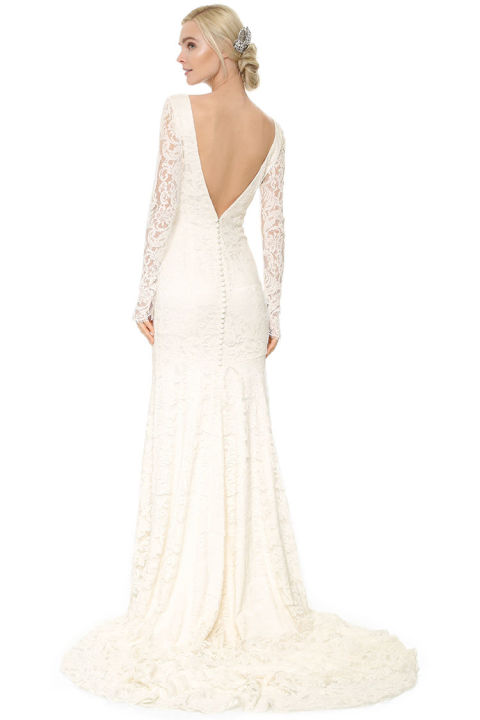 winter wedding dresses theia nicole lace gown dpkbqru