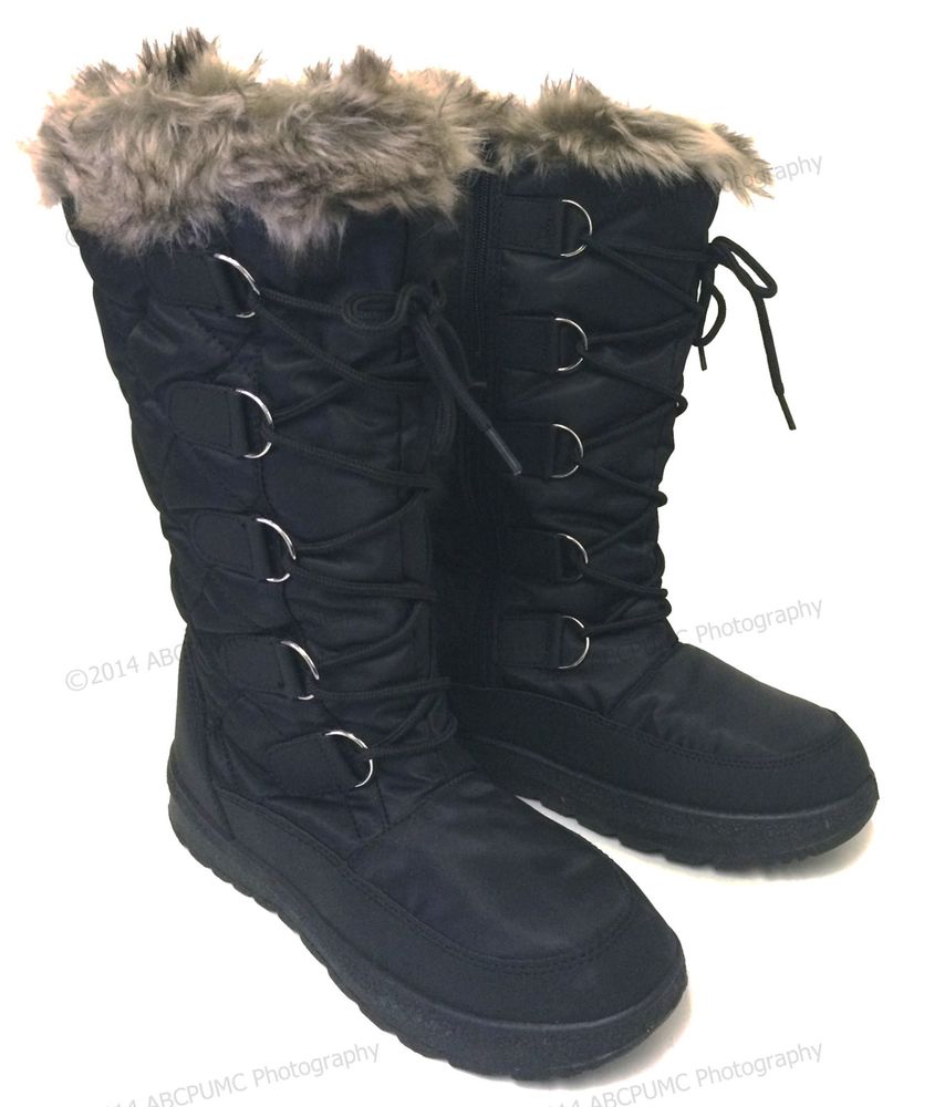 women winter boots womenu0027s winter boots snow fur warm insulated waterproof zipper ski shoes,  sizes tubmbps