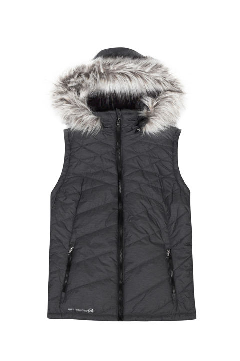 womens puffer vest free country womenu0027s airy puffer vest weyjhwy