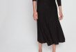 ... metallic effect knitted skirt : skirts u0026 shorts color multi-color ... pobfaog