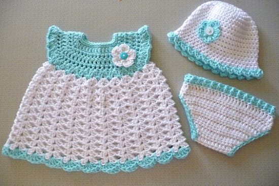baby girl dress hat diaper cover free crochet patterns hcsgioh